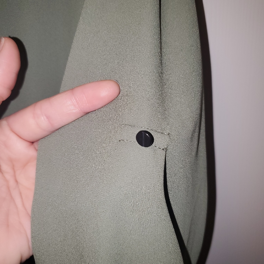 Army Green Target Dress - Picture 3 of 9
